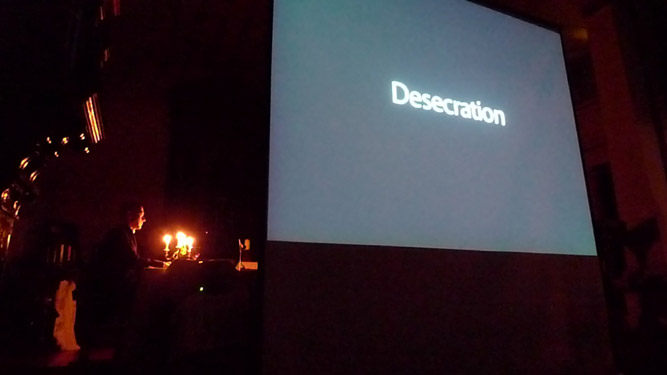 marco and desecration