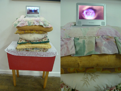 aunt vera's table - deserters by Sarah Sparkes