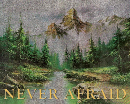 never afraid - enjoy paradise for post exhibition