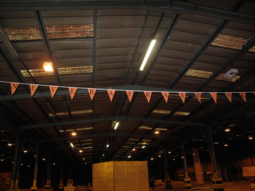 'Giant Killer' bunting by Sarah Sparkes