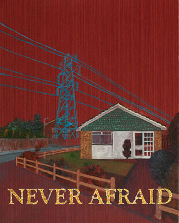 never afraid painting for sold out