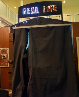 front of the agit train